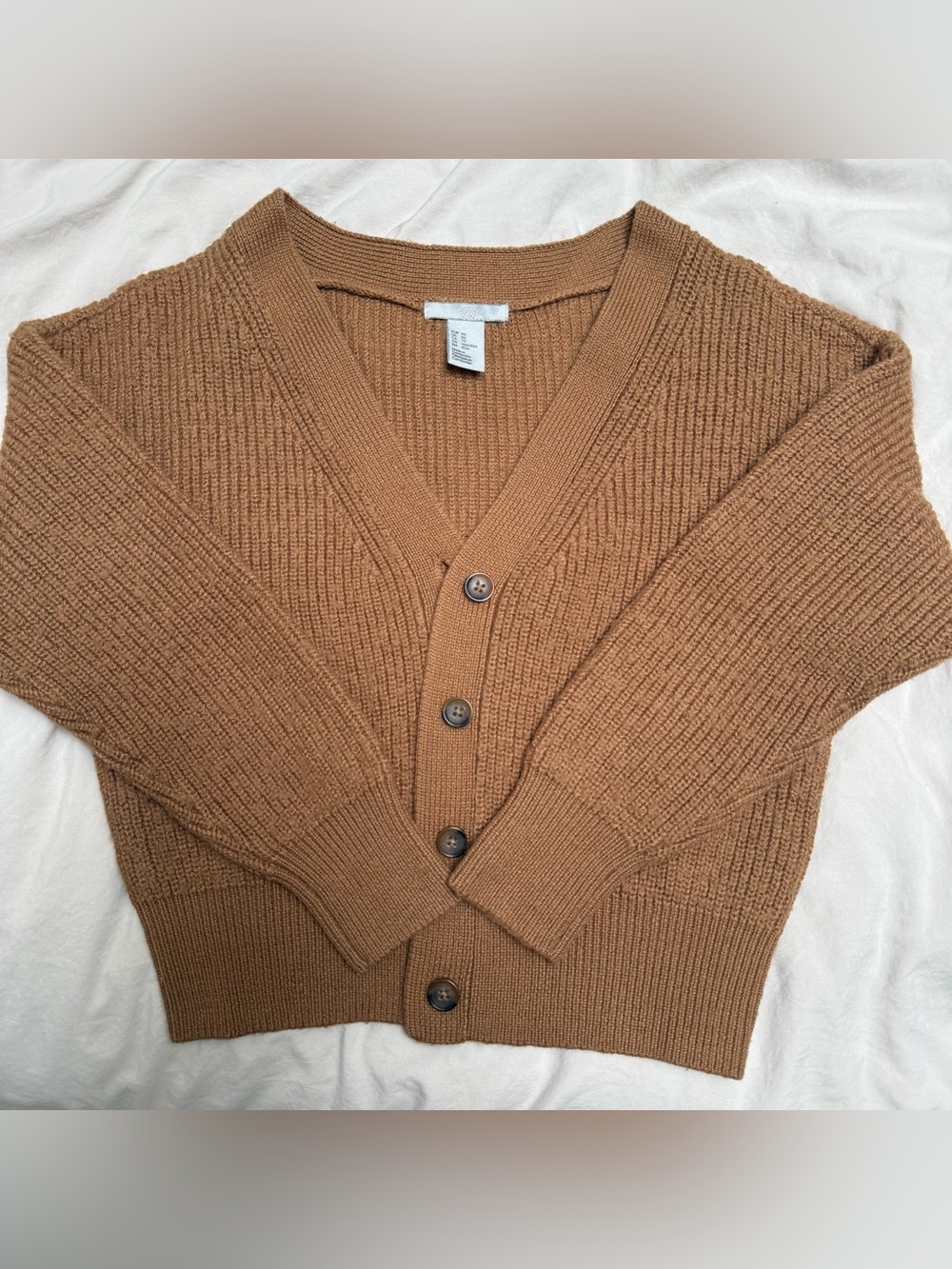 H&M Wool Knit Cardigan Sweater (XS)